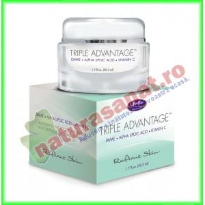 Triple Advantage Cream (Crema antirid cu Triplu Avantaj) 48 g - Life Flo - Secom