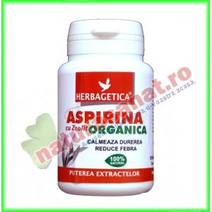 Aspirina Organica 40 capsule - Herbagetica
