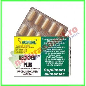 Redigest Plus 40 comprimate - Hofigal