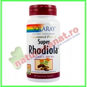 Super Rhodiola 500mg 60 capsule vegetale - Solaray (Secom)