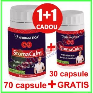 Stomacalm PROMOTIE 70+30 capsule GRATIS - Herbagetica