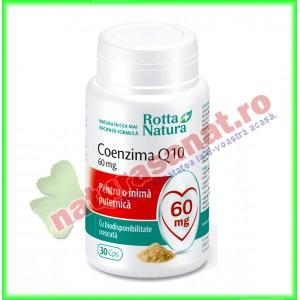 Coenzima Q10 60 mg 30 capsule - Rotta Natura