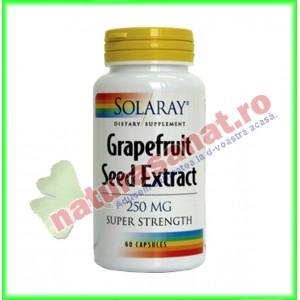 Grapefruit Seed Extract (extract de samburi de grapefruit) 60 capsule - Solaray - Secom