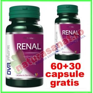 Renal PROMOTIE 60+30 capsule GRATIS - DVR Pharm
