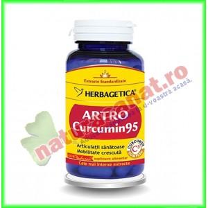 Artro Curcumin 95 60 capsule - Herbagetica