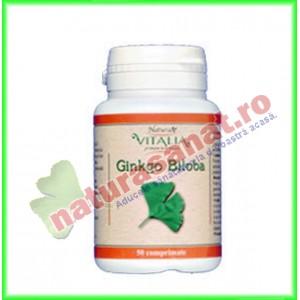 Ginkgo Biloba 40 mg 50 comprimate - Vitalia K