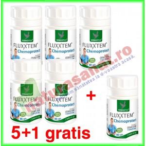FLUXXTEM Chemoprotect 80 capsule PROMOTIE 5+1 gratis - Herbagetica