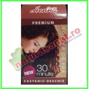 Henna Premium Castaniu Deschis 60 g - Henna Sonia