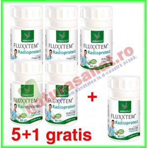 FLUXXTEM Radioprotect 80 capsule PROMOTIE 5+1 gratis - Herbagetica