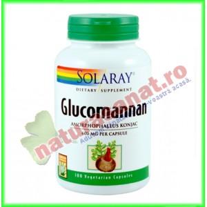 Glucomannan 600mg 100 capsule - Solaray - Secom