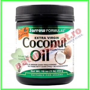 Coconut Oil Extra Virgin 473 g (Ulei extra virgin din nuca de cocos) - Jarrow Formulas - Secom