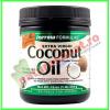 Coconut Oil Extra Virgin 473 g (Ulei extra virgin din nuca de cocos) - Jarrow Formulas - Secom