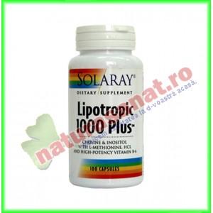 Lipotropic 1000 Plus 100 capsule - Solaray - Secom