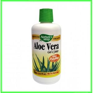 Aloe Vera Gel & Juice with Aloe Polymax 1000 ml - Nature's Way