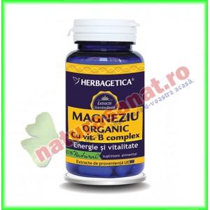 Magneziu Organic 60 capsule - Herbagetica