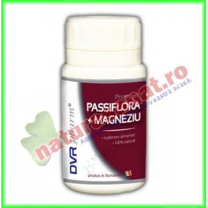 Passiflora cu Magneziu 60 capsule - DVR Pharm