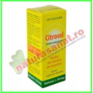 Citrosol (fost Citrosept) Extract Concentrat 10 ml - Interherb