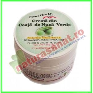 Crema din Coaja de Nuca Verde 50 ml - Natura Plant I.F.