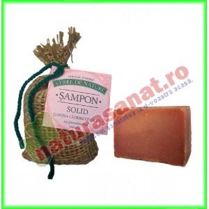 Sampon solid contra caderii parului fabricat manual 100 g - Manicos