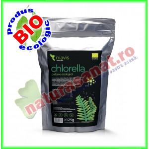 Chlorella Pulbere Organica BIO 125 g - Niavis