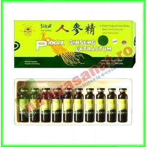 Extract de Panax Ginseng 10 fiole x 10 ml - Sanye