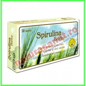 Spirulina Barley 30 tablete - Helcor