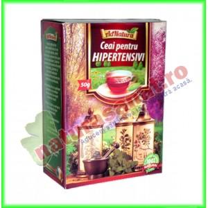Ceai pentru Hipertensivi 50 g- Ad Natura