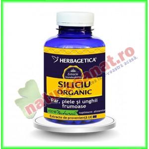 Siliciu organic 120 capsule - Herbagetica