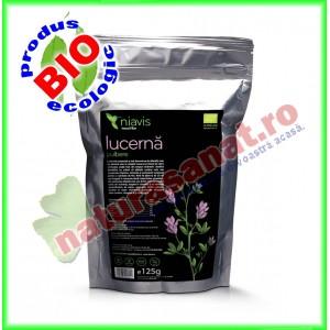 Lucerna ( Alfalfa ) Pulbere Ecologica Bio 125 g - Niavis