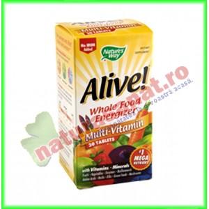 Alive! (fara fier) 30 tablete - Nature's Way - Secom