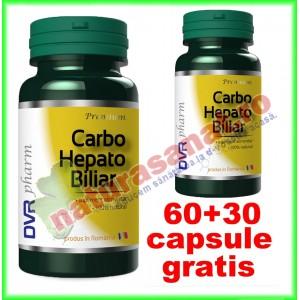 Carbo Hepato Biliar PROMOTIE 60+30 capsule GRATIS - DVR Pharm