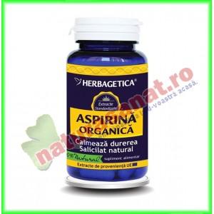 Aspirina Organica 30 capsule - Herbagetica