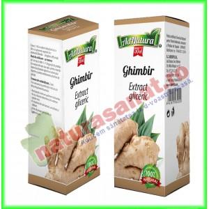 Ghimbir Extract Gliceric 50 ml - Ad Natura - Ad Serv