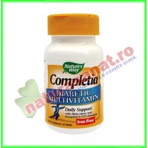 Completia Diabetic 30 tablete - Nature's Way - Secom