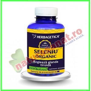 Seleniu organic 120 capsule - Herbagetica