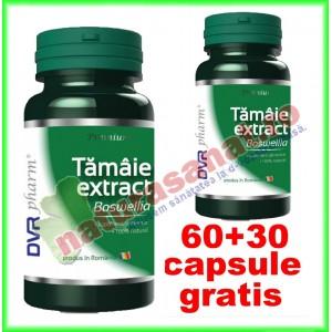 Tamaie extract - Boswellia PROMOTIE 60+30 capsule GRATIS - DVR Pharm