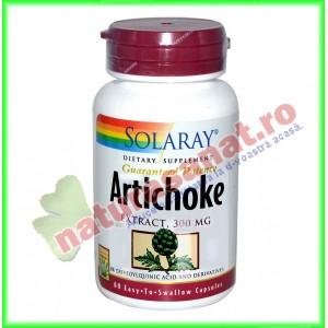 Artichoke Leaf Extract (Extract Anghinare) 300mg 60 capsule - Solaray
