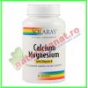 Calcium magnesium cu vitamina d 90 capsule - solaray - secom