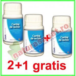 PROMOTIE Cartilaj de Rechin 2+1 GRATIS 60 capsule - DVR Pharm