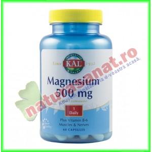 Magnesium 500 mg 60 capsule - KAL - Secom