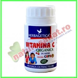 Vitamina C Organica in Miere pentru Copii 150 ml - Herbagetica