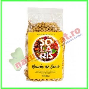 Soia Boabe Nemodificata Genetic 500 g - Solaris