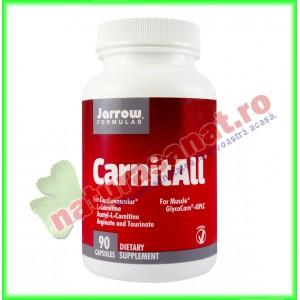 CarnitALL 600+ 90 capsule vegetale - Jarrow Formulas - Secom