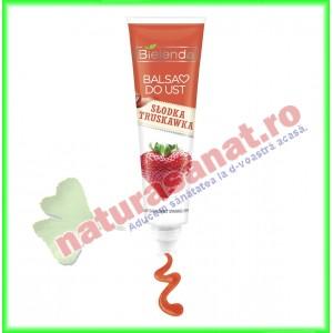 Balsam de buze cu aroma de Capsuni FRUITY LINE 10 g - Bielenda