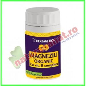 Magneziu Organic 30 capsule - Herbagetica