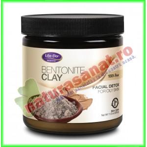 Bentonite Clay ( Oily Skin ) ( Argila de bentonita ) 326 g - Life Flo - Secom