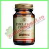 Chelated Copper (Cupru Chelat) 100 tablete - Solgar