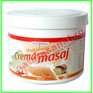 Crema pentru masaj cu Ardei 500 ml - Interherb