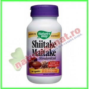Shiitake-Maitake SE 60 capsule - Nature's Way - Secom