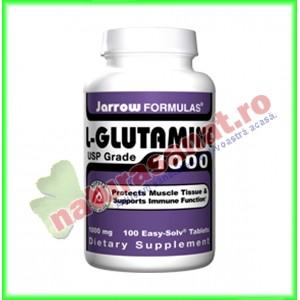 L-Glutamine 1000mg 100 tablete - Jarrow Formulas (Secom)